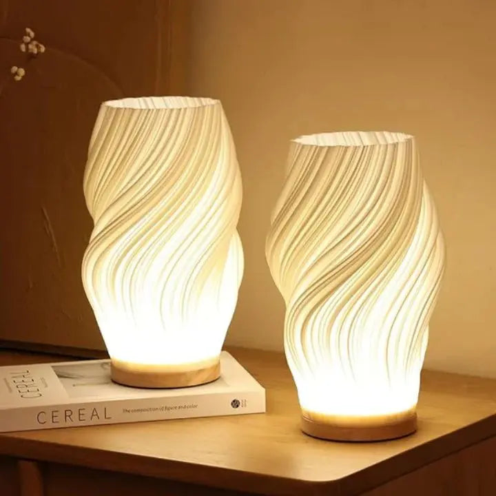 BowLift | Elegant Wavecrest Lamp – Stylish Lighting for Home