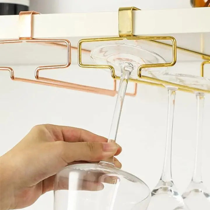 BowLift | Elegant wine glass holder for undercounter installation