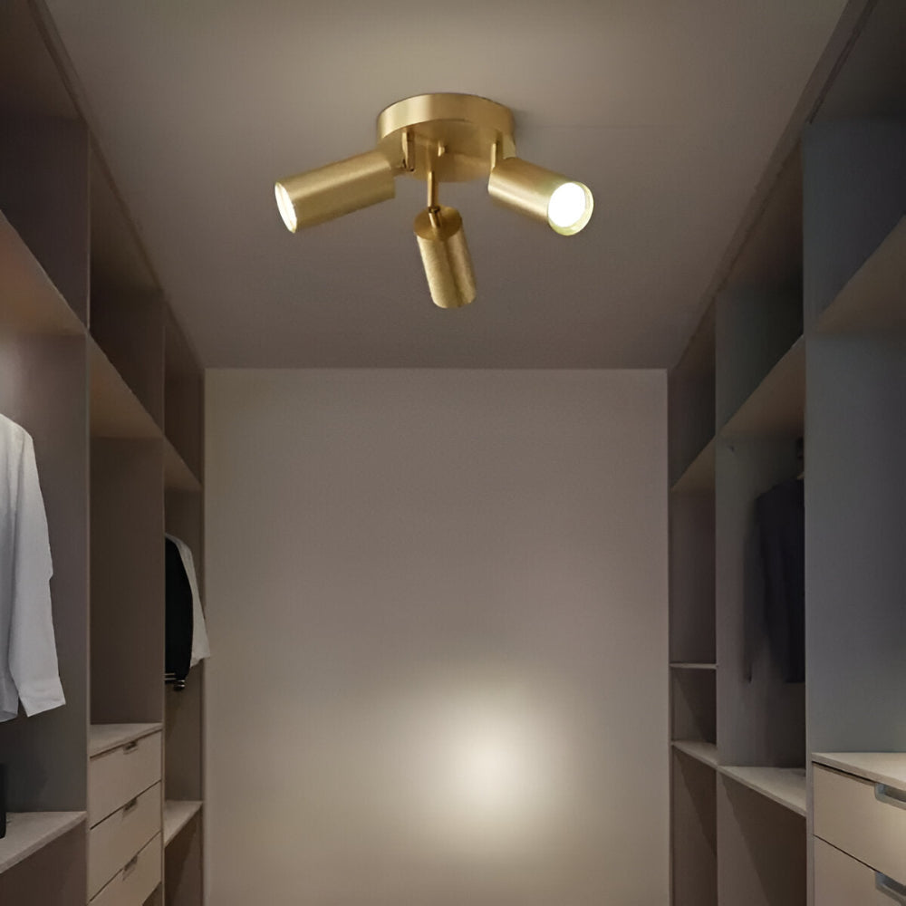 BowLift | Brass LED Ceiling Lamp Modern Design