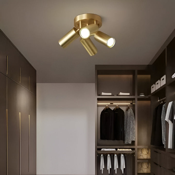 BowLift | Brass LED Ceiling Lamp Modern Design