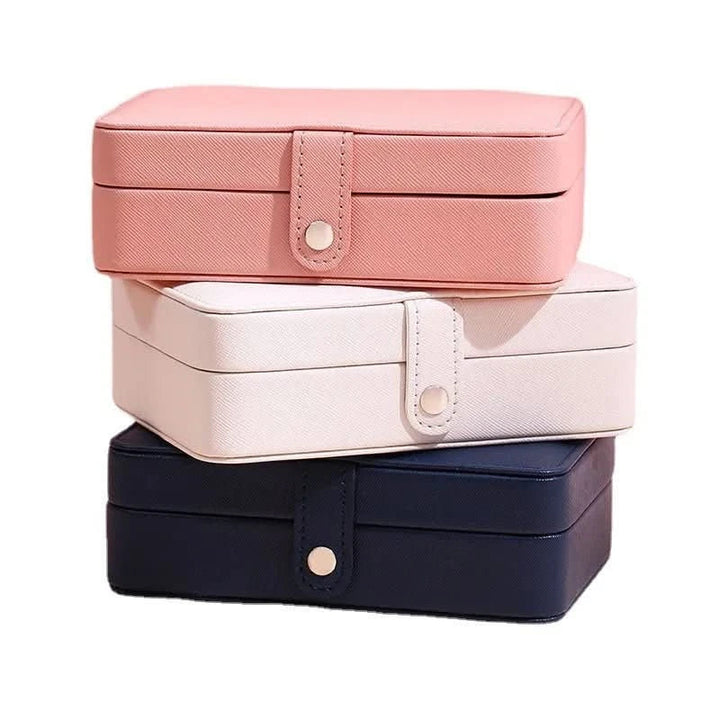 BowLift | Elegant Leather Jewelry Box for Rings and Earrings