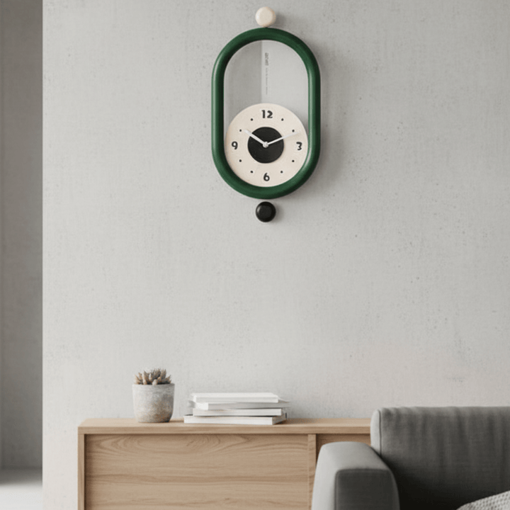 BowLift | Long Wall Clock with Luxurious 3D Design and Silent Movement