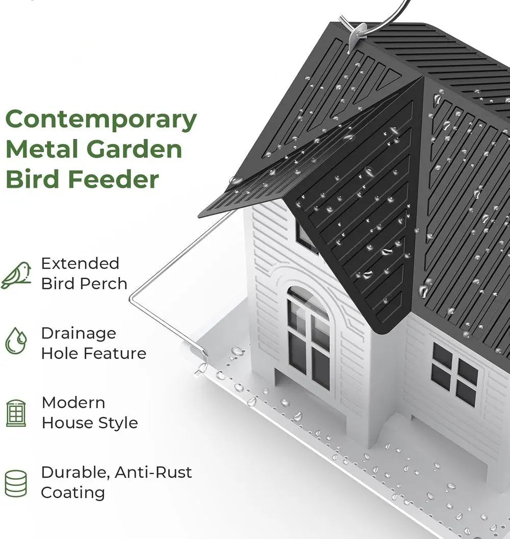 BowLift | Solar-Bird Feeder House with LED Light
