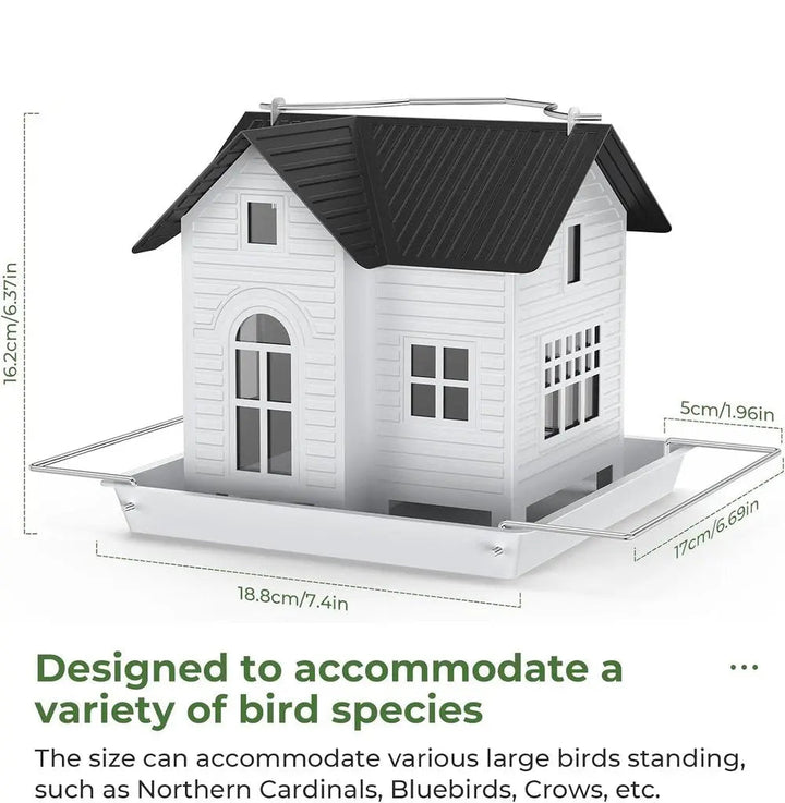 BowLift | Solar-Bird Feeder House with LED Light
