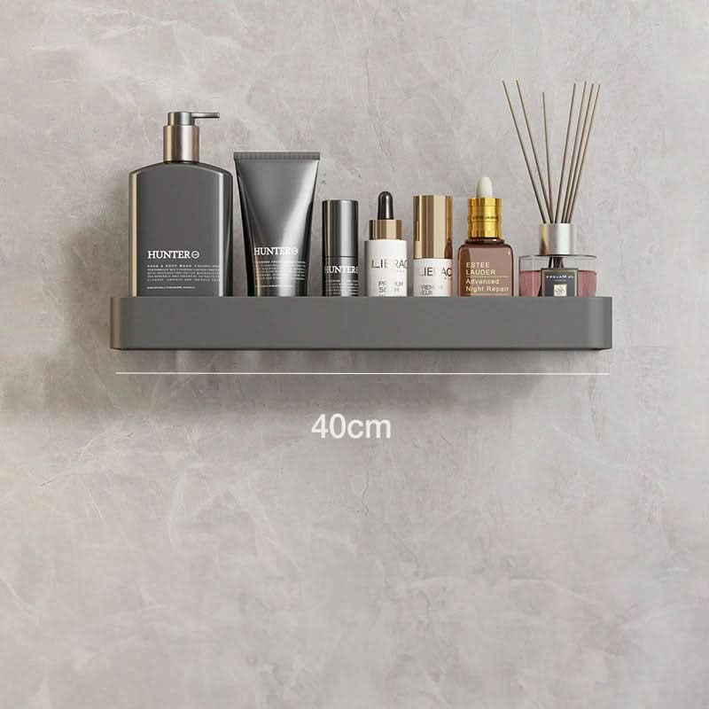 BowLift | Elegant wall shelf for the bathroom with towel rail & drill-free installation