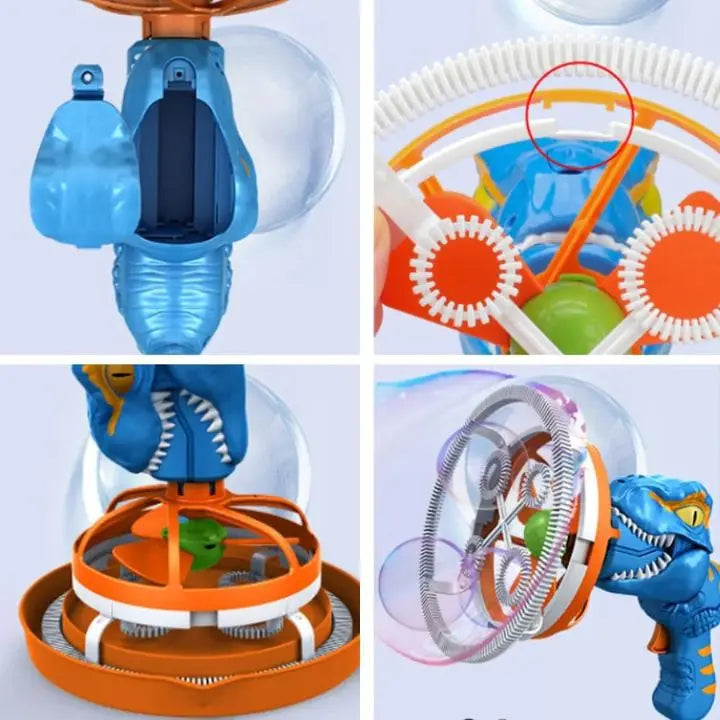 BowLift | Electric Dinosaur Bubble Gun