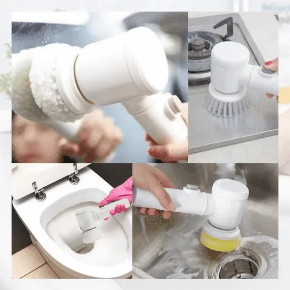 BowLift | Electric Redary brush with 360° brush heads for effortless cleaning
