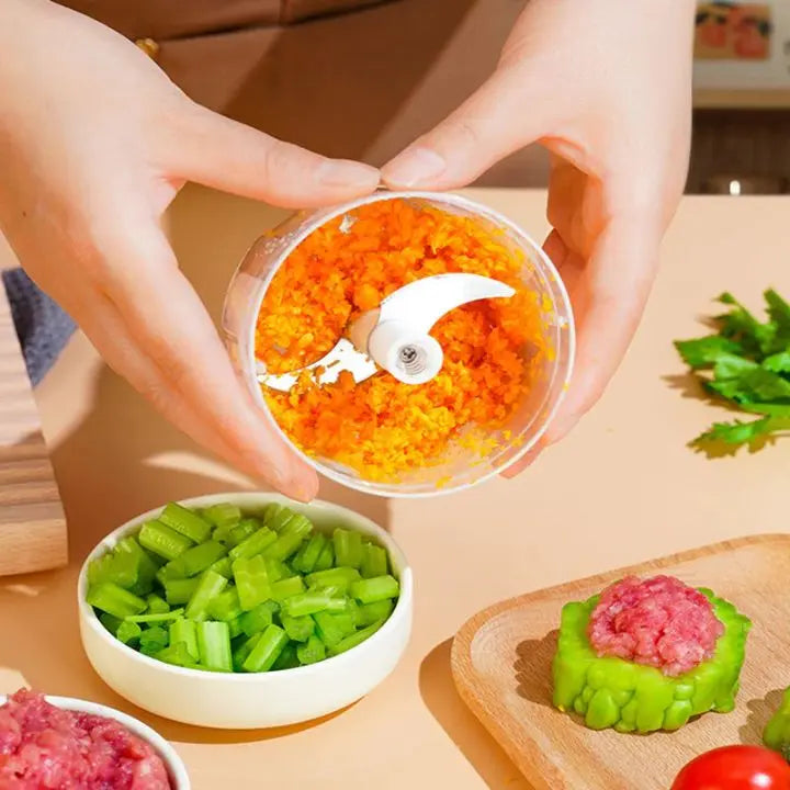 BowLift | Electric Vegetable Slicer – USB-powered, safe & space-saving