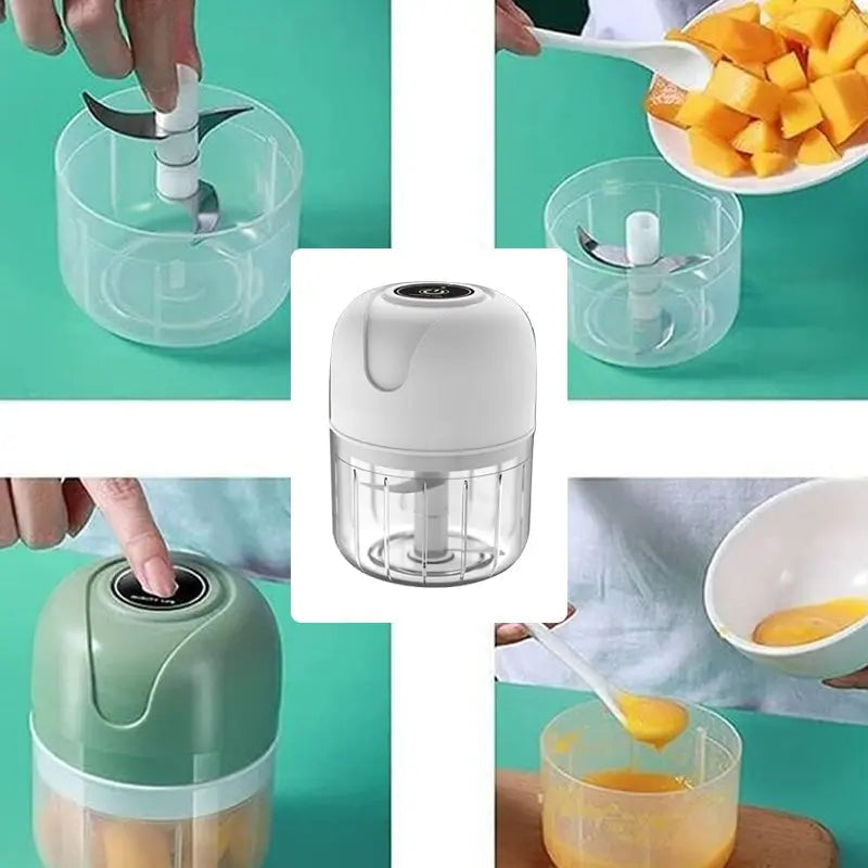 BowLift | Electric Mini Food Chopper – USB rechargeable Garlic Chopper