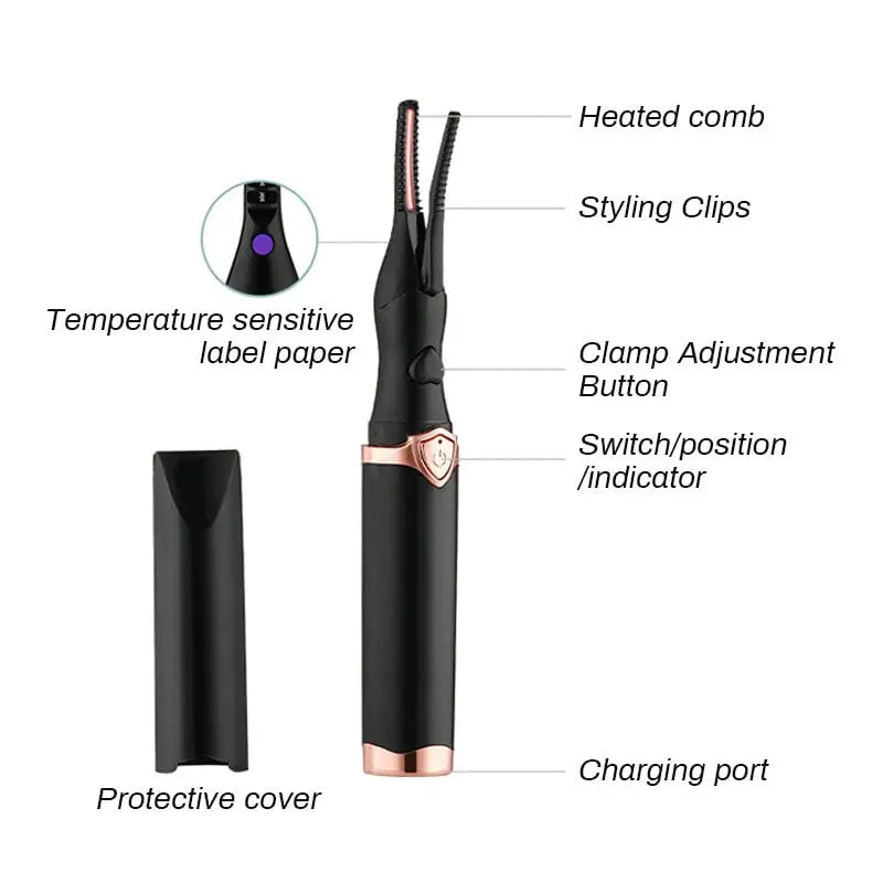 BowLift | Electric Eyelash Curler – Gentle & Long-lasting