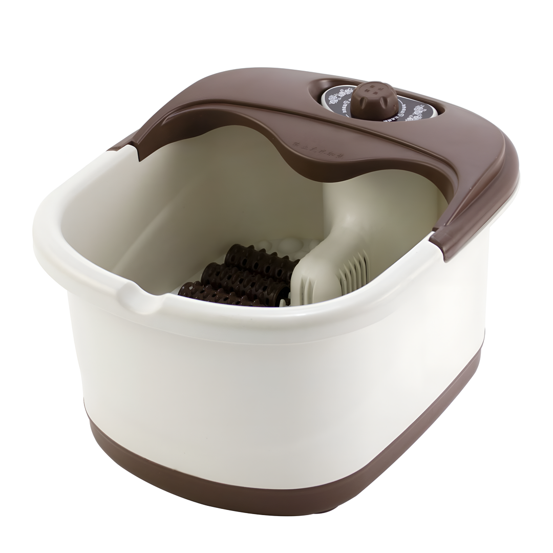 BowLift | Electric Water Foot Massager with Heating and Massage Rollers – Ergonomic Foot Massage Device for Home Spa