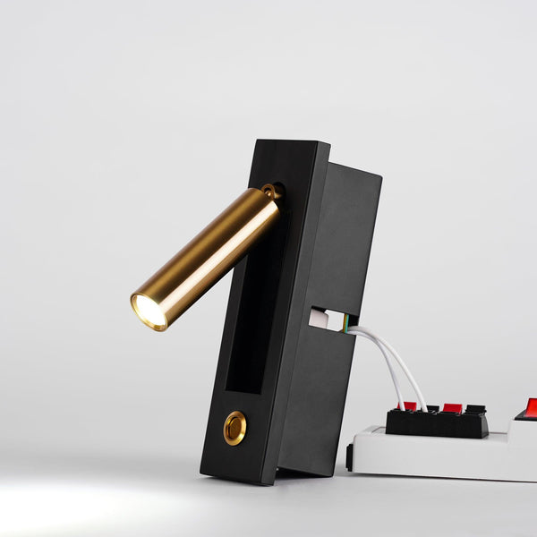 Minimalist LED wall lamp – Modern wall light with a simple design for indoor use | Bowlift
