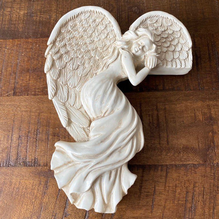 Decoration Door Frame Angel Wings made of Resin | Bowlift