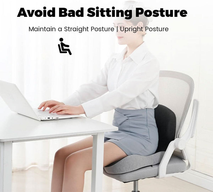 BowLift | Ergonomic Memory Foam Seat Cushion