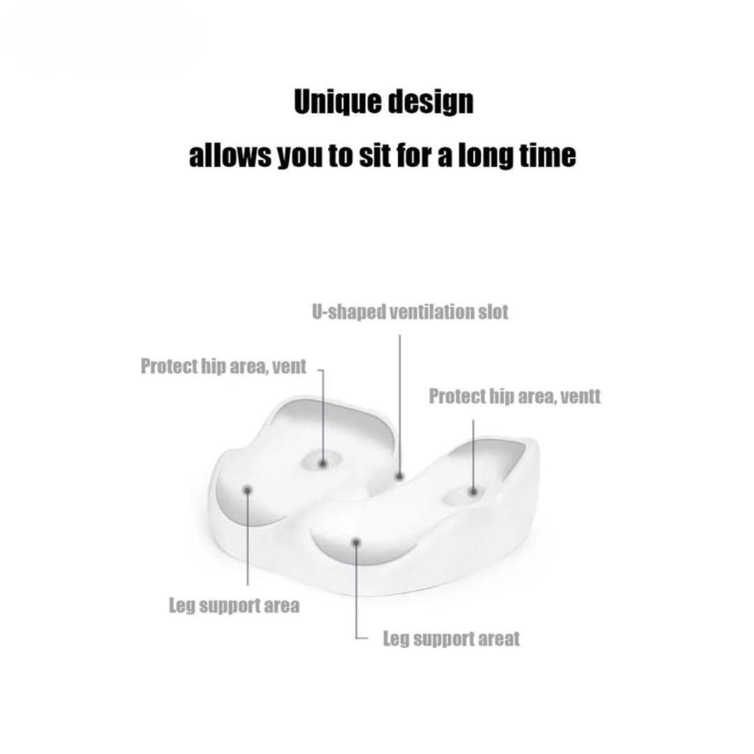BowLift | Non-slip seat cushion made of memory foam for travel & workplace