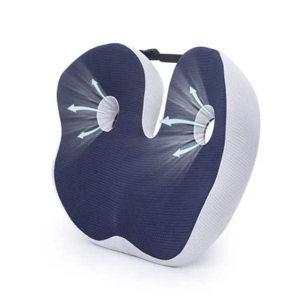 BowLift | Non-slip seat cushion made of memory foam for travel & workplace