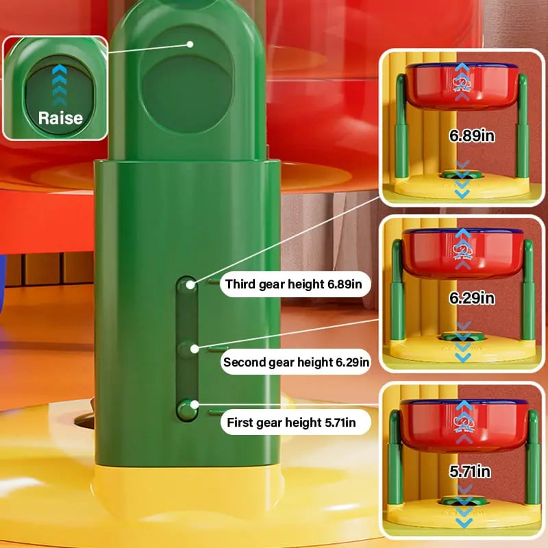 BowLift | Elevated feeding bowl with tilt to prevent choking