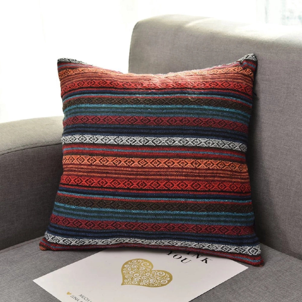 BowLift | Ethnic Bohemian Geometric Cushion Cover
