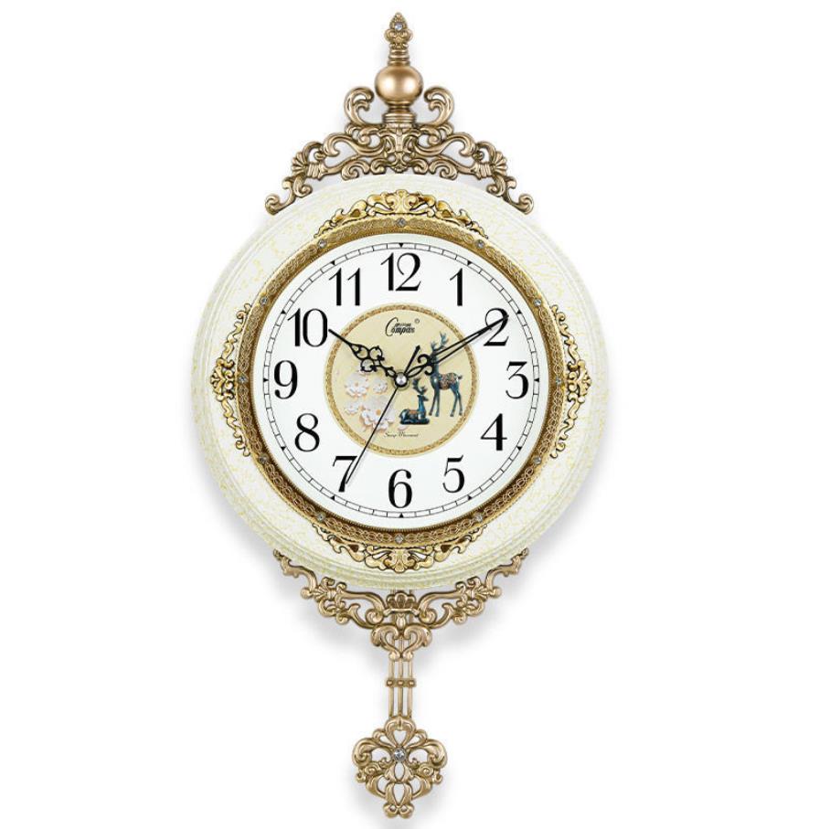 Vintage European Wall Clock in Retro Style – Antique Design for Living Room and Office | Bowlift