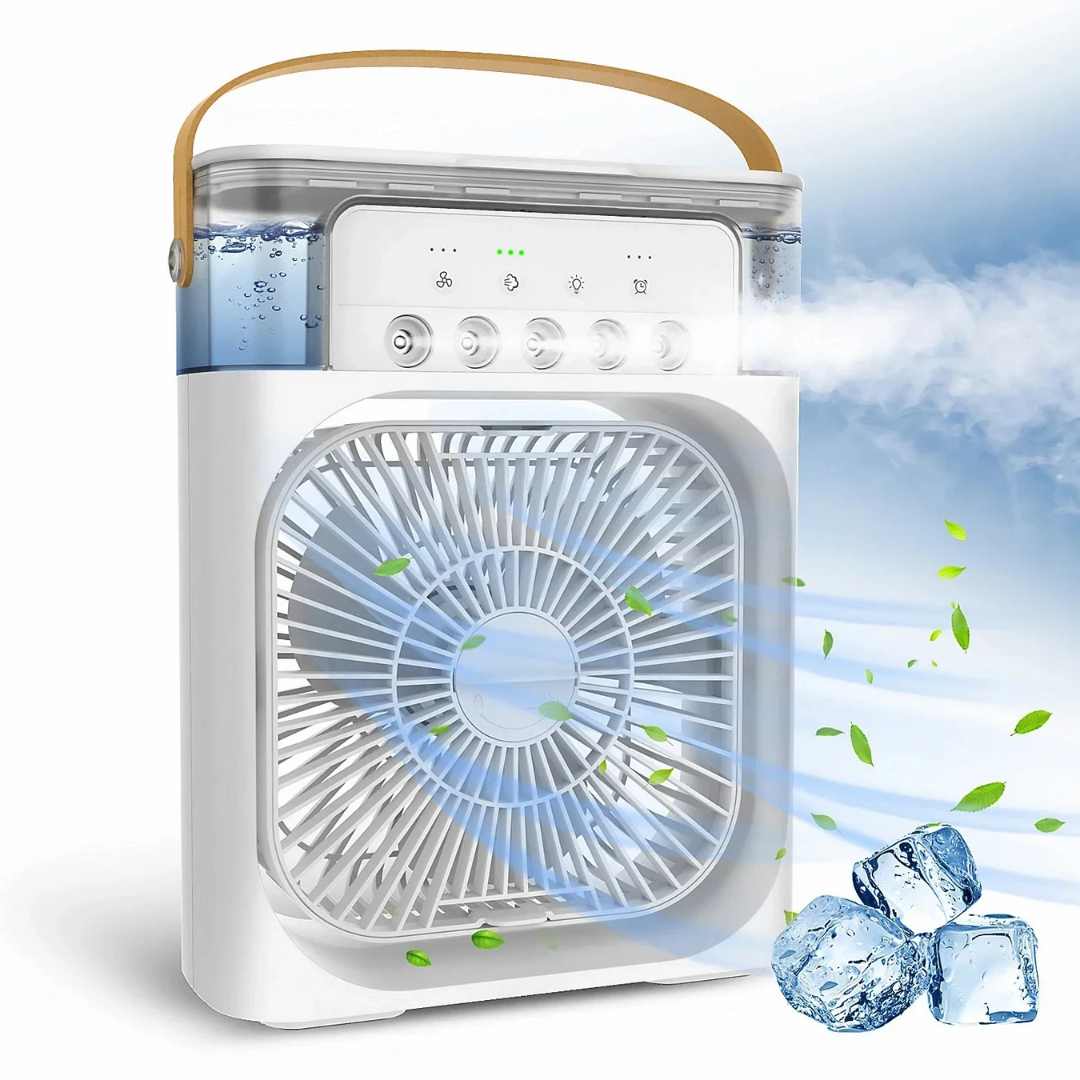 Evaporative 4-In-1 Mini Mobile Air Conditioning Fan | Bowlift