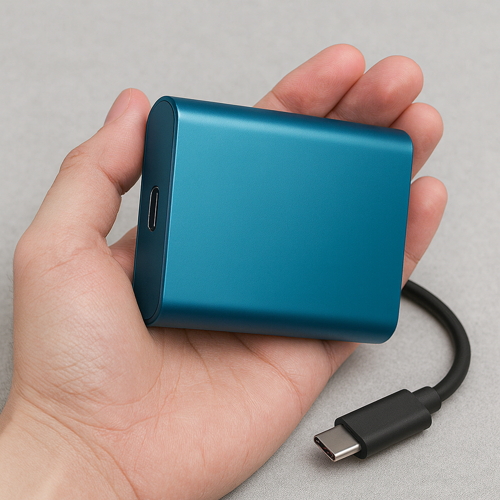 BowLift | Portable External SSD USB-C Solid State Drive