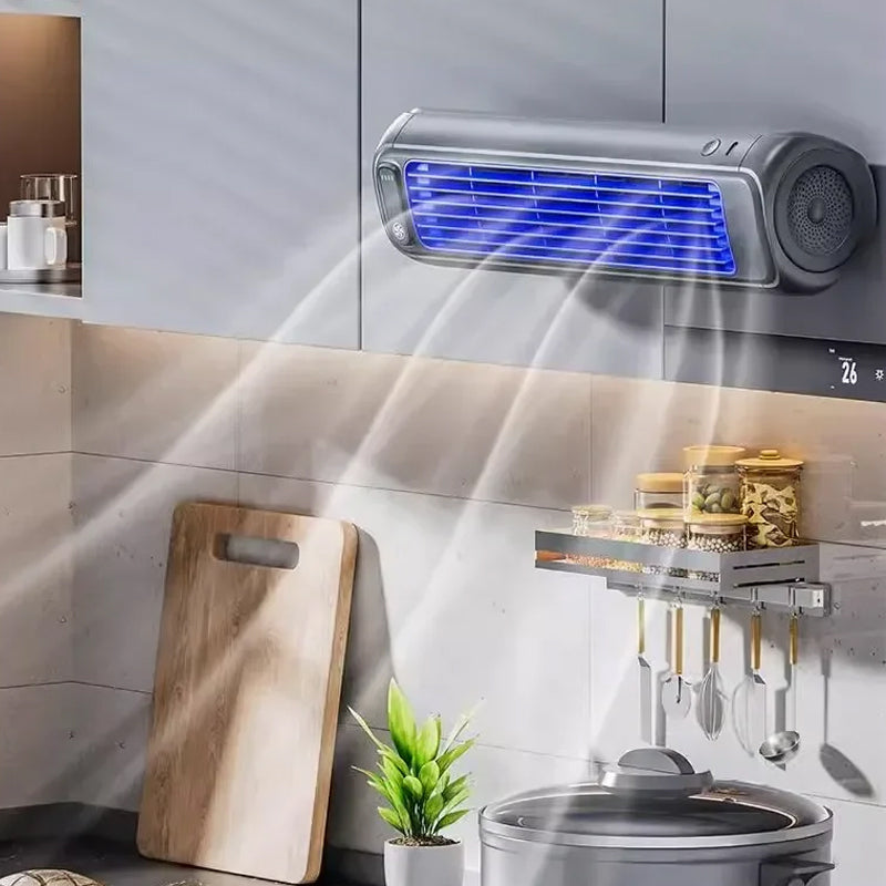 Portable Air Conditioner | Wall-Mountable, Fast Cooling & Long-Lasting Battery for Home and Office Use | Bowlift