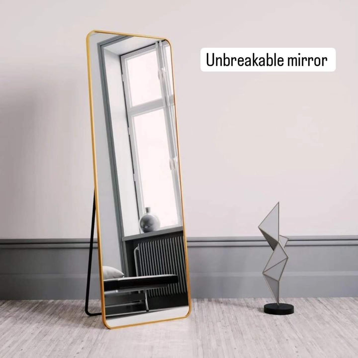 BowLift | Unbreakable Full Body Mirror with Metallic Frame