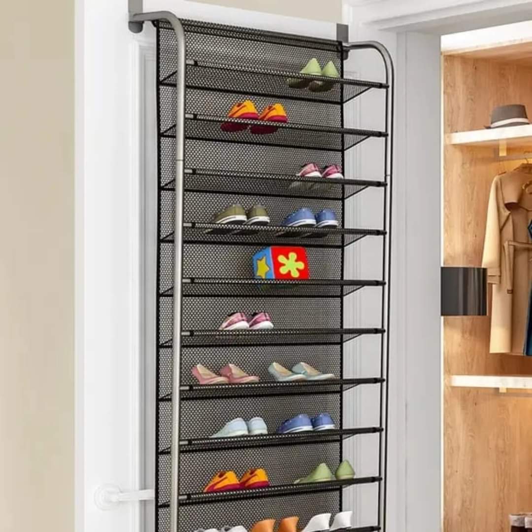BowLift | 10 Tier Over The Door Shoe Rack Organizer