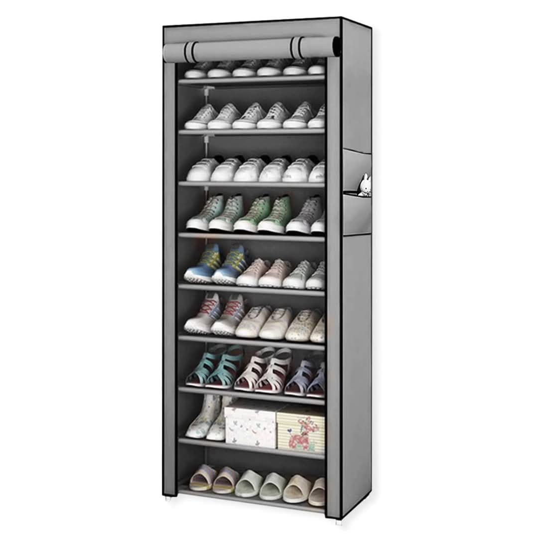 BowLift | 10-layer zipper shoe cabinet