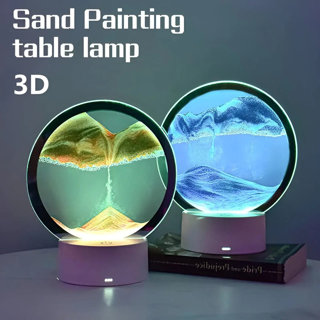 BowLift | Enchanting Quicksand Art Lamp – Magical Animation Lighting for Any Interior
