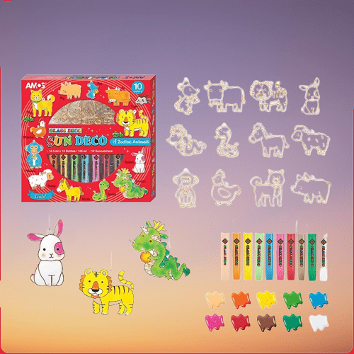 BowLift | Christmas Glass Painting Set for Creative Learning