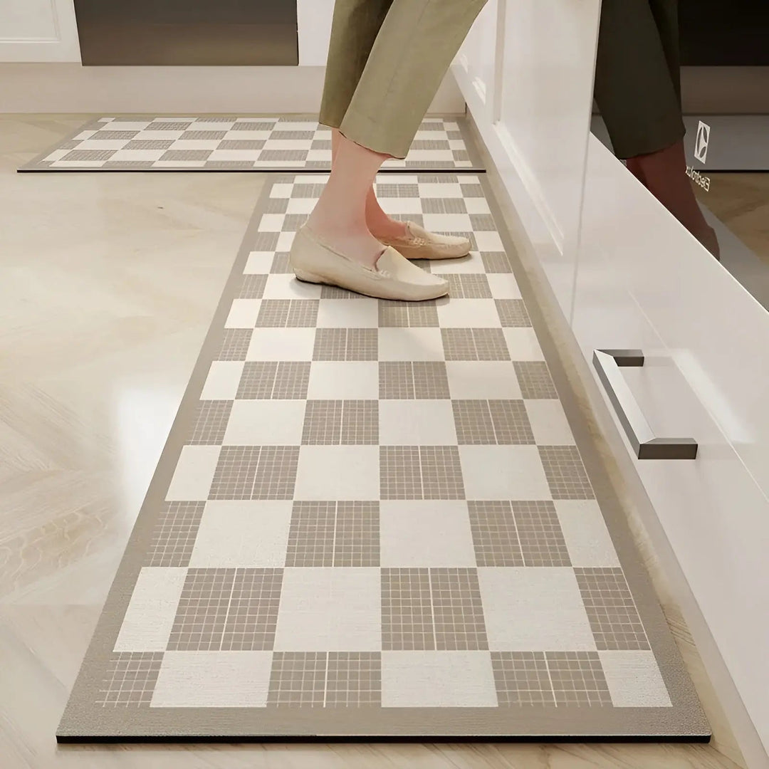 BowLift | Quick-Drying Non-Slip Kitchen Mat | Super Absorbent, Shock-Absorbing & Stylish for Safe Cooking Spaces