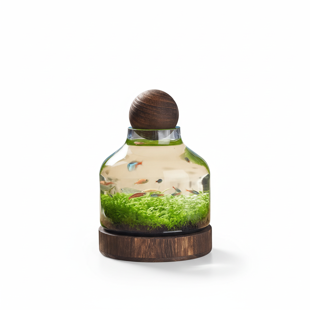 BowLift | Micro Aquarium Compact Glass Ecological Fish Tank