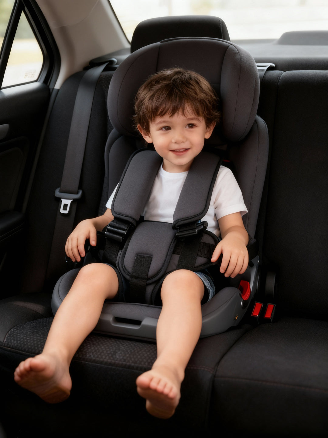 BowLift | Travel Car Seat Portable Toddler Booster Safety Compact Harness Foldable