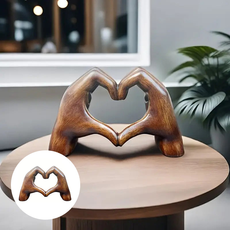 Statue of the Hands of the Heart | Bowlift