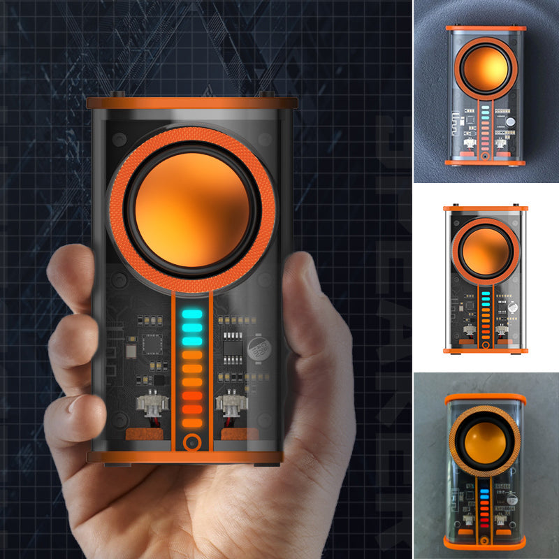 BowLift | Transparent Mecha Wireless Bluetooth Speaker