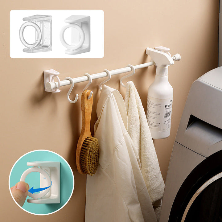 Nail-free Adjustable Rod Bracket Holders(2 pcs) | Bowlift