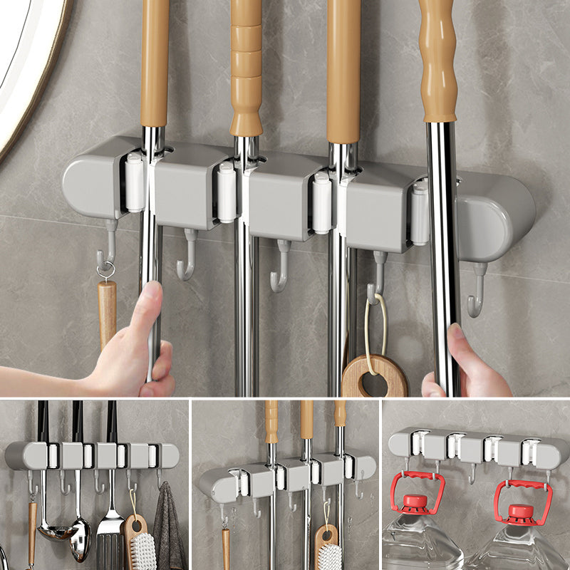 BowLift | Multifunctional Mop Holder with Hooks