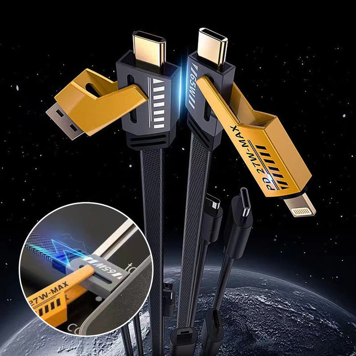 BowLift | 4 in 1 PD 65W Fast Charging Cable