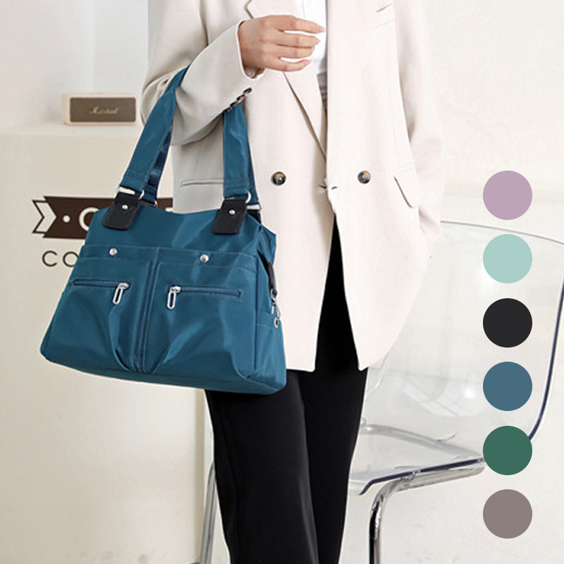 Waterproof Simple Nylon Handbag | Bowlift