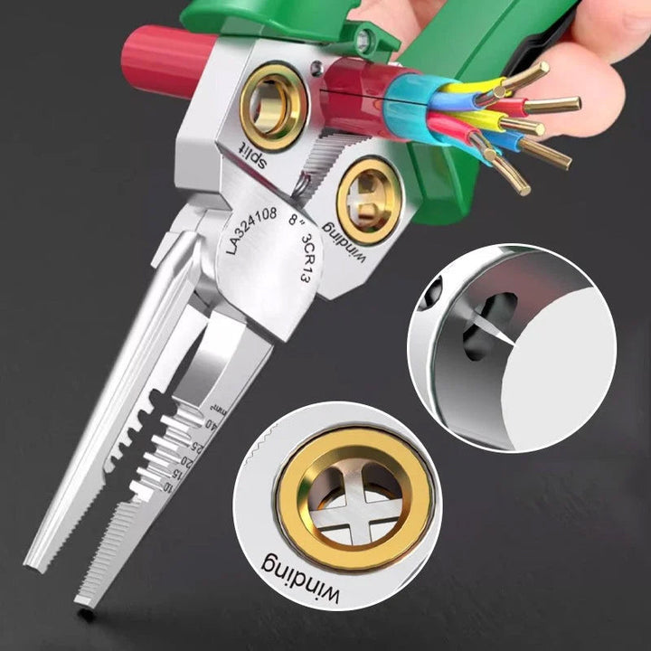 BowLift | 7 in 1 super easy multi-function wire stripping pliers