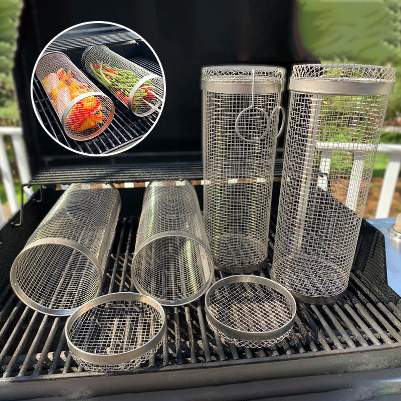 Cylindrical grill basket | Bowlift