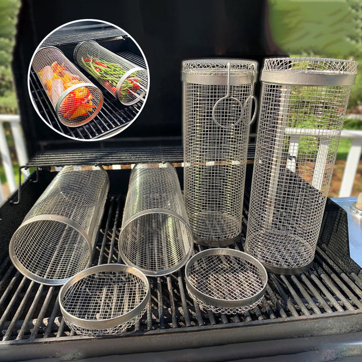 Cylindrical grill basket | Bowlift