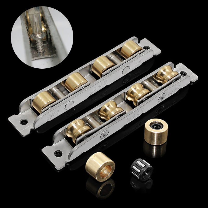 BowLift | Stainless Steel and Copper Pulley (2 pcs)