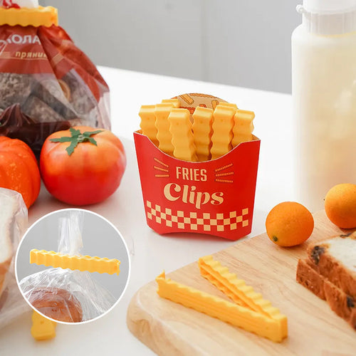 Funny magnetic French fries food closure clip | Bowlift