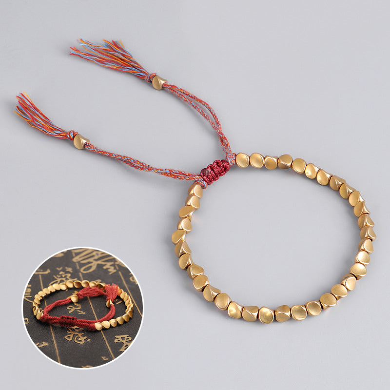 BowLift | Shaped Copper Bead Bracelet
