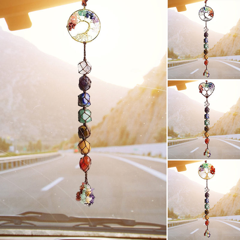 BowLift | 7 Chakra Stone Healing Crystal Tree of Life Decoration