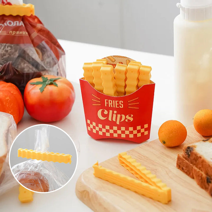 BowLift | Funny magnetic French fries food closure clip