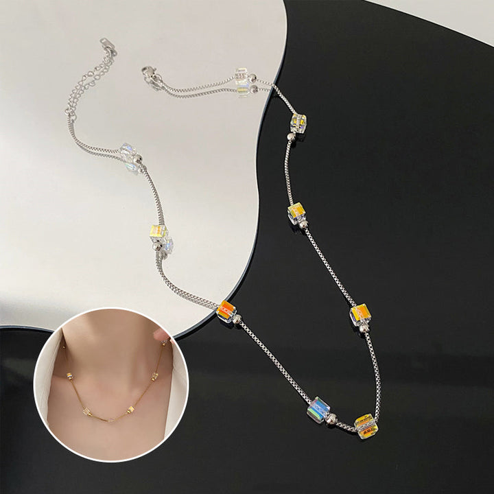 BowLift | Niche Design Crystal Bead Necklace