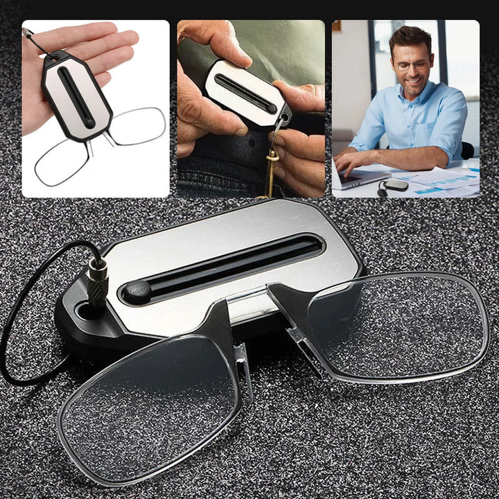 BowLift | Nose clip reading glasses